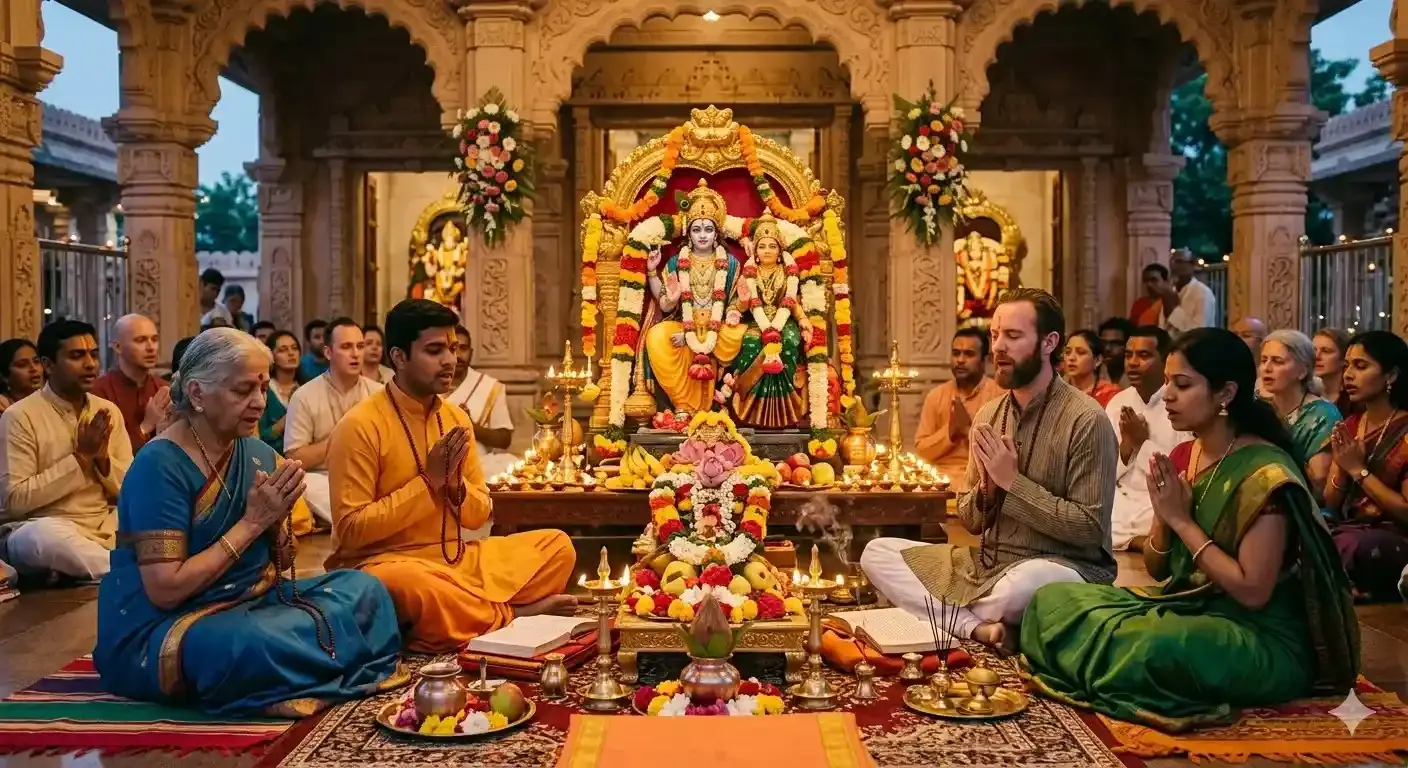 Powerful Hindu Mantras for Purushottam Maas 2026: Vishnu Bhakti, Chanting Guide & Global Devotion